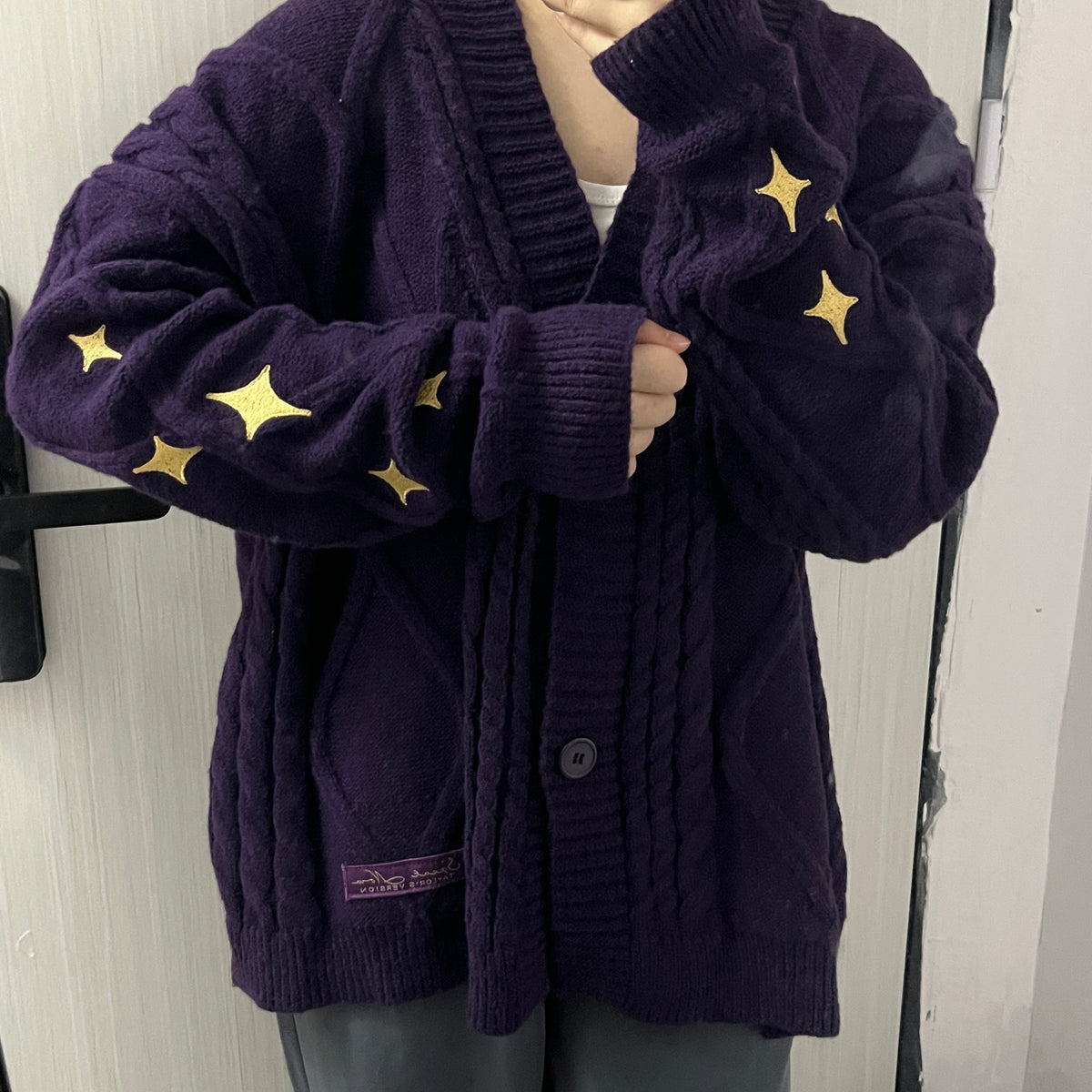 Taylor Swift Speak Now Cardigan Taylors Version, Purple Cardigan Sweater - Shoptown Boutique