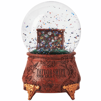 The Eras Tour Acoustic Piano Snow Globe with 'Taylor Swift The Eras Tour' design - Shoptown Boutique