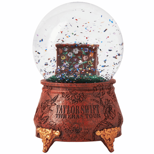 The Eras Tour Acoustic Piano Snow Globe with 'Taylor Swift The Eras Tour' design - Shoptown Boutique