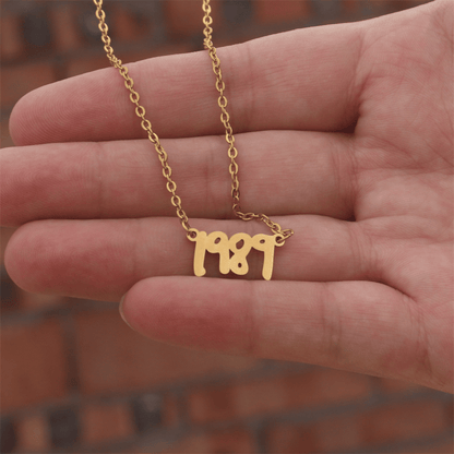 Taylor Swift Swíftie Eras Tour 1989 Necklace - Shoptown Boutique