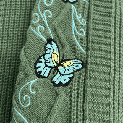 Taylor Swift Debut Taylors Version Cardigan, Butterfly Cardigan Sweater - Shoptown Boutique