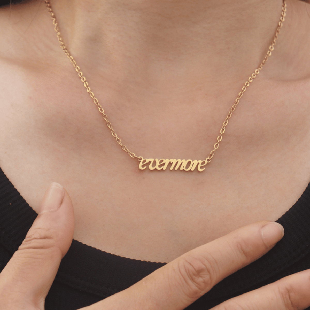 Taylor Swift Swíftie Eras Tour Evermore Necklace - Shoptown Boutique