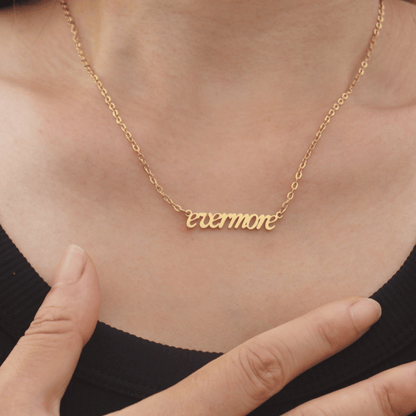 Taylor Swift Swíftie Eras Tour Evermore Necklace - Shoptown Boutique