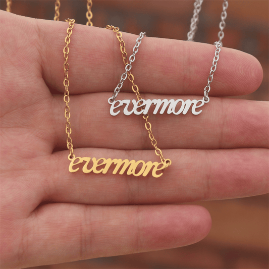 Taylor Swift Swíftie Eras Tour Evermore Necklace - Shoptown Boutique
