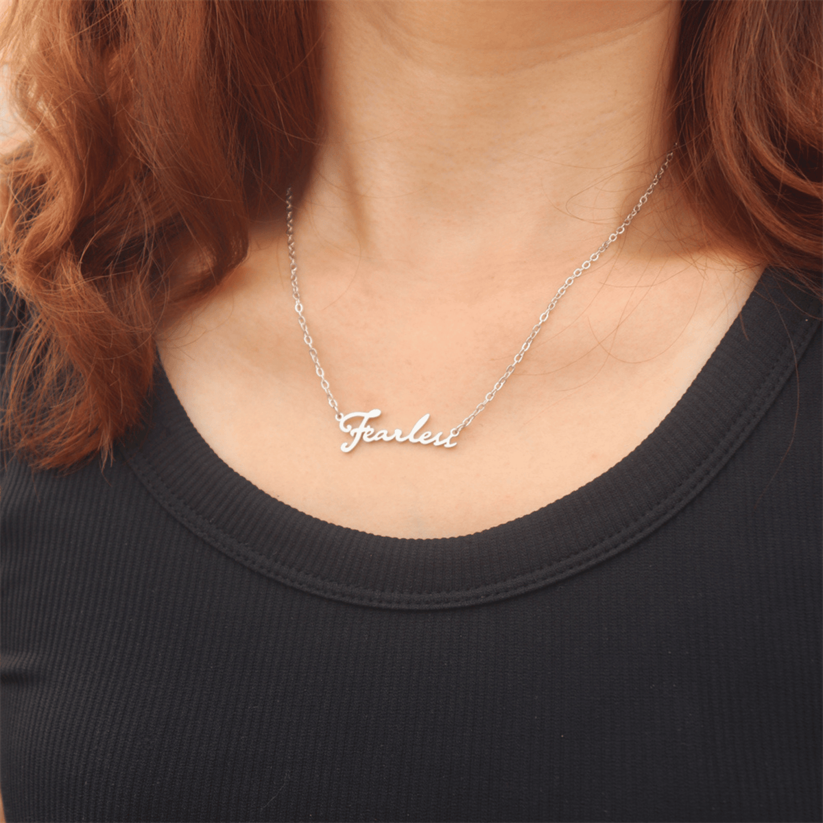 Taylor Swift Swíftie Eras Tour Fearless Necklace - Shoptown Boutique