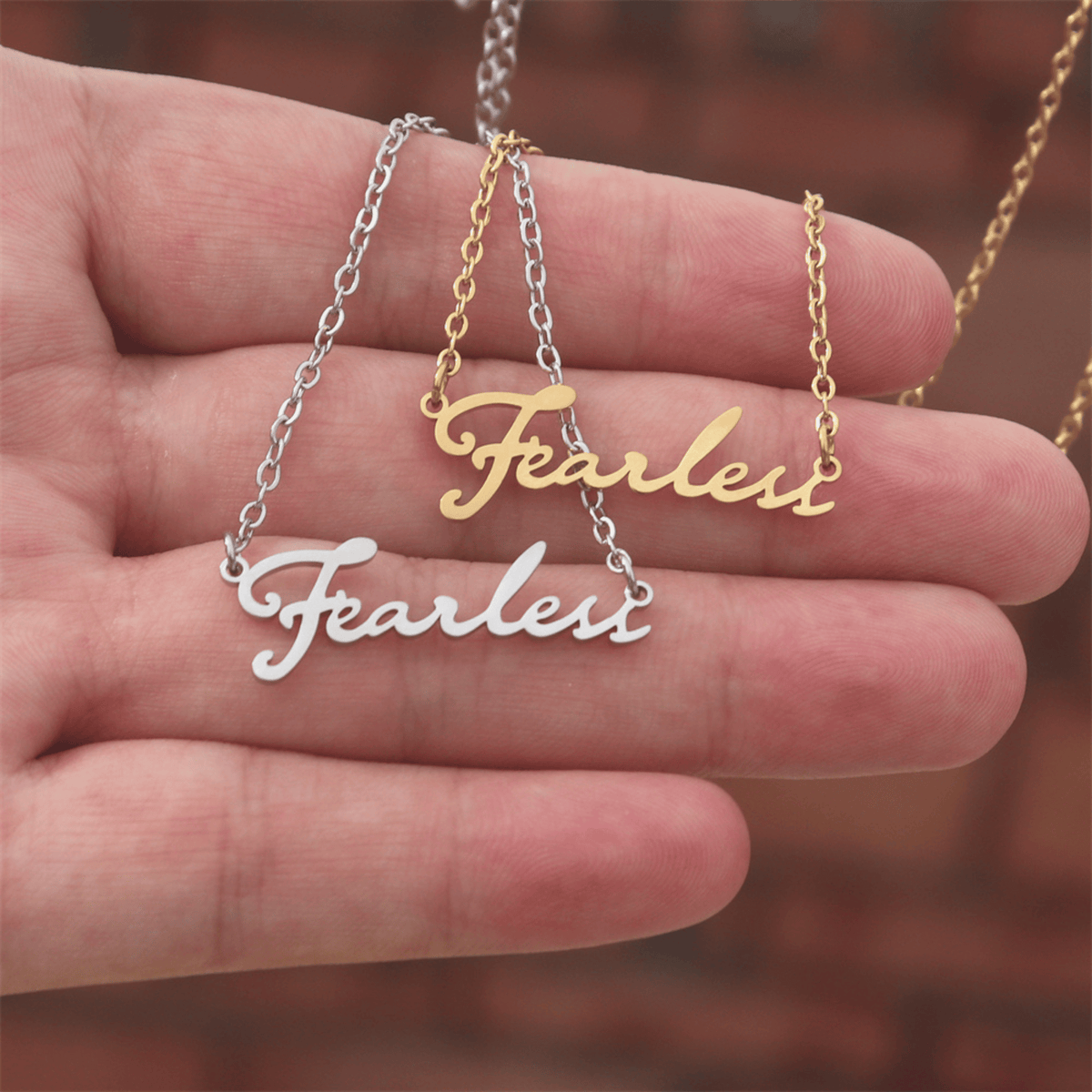 Taylor Swift Swíftie Eras Tour Fearless Necklace - Shoptown Boutique