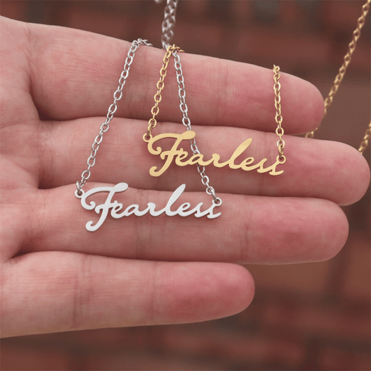 Taylor Swift Swíftie Eras Tour Fearless Necklace - Shoptown Boutique