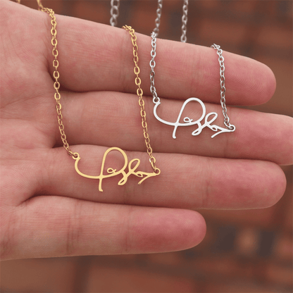 Taylor Swift Swíftie Eras Tour Signature Necklace - Shoptown Boutique