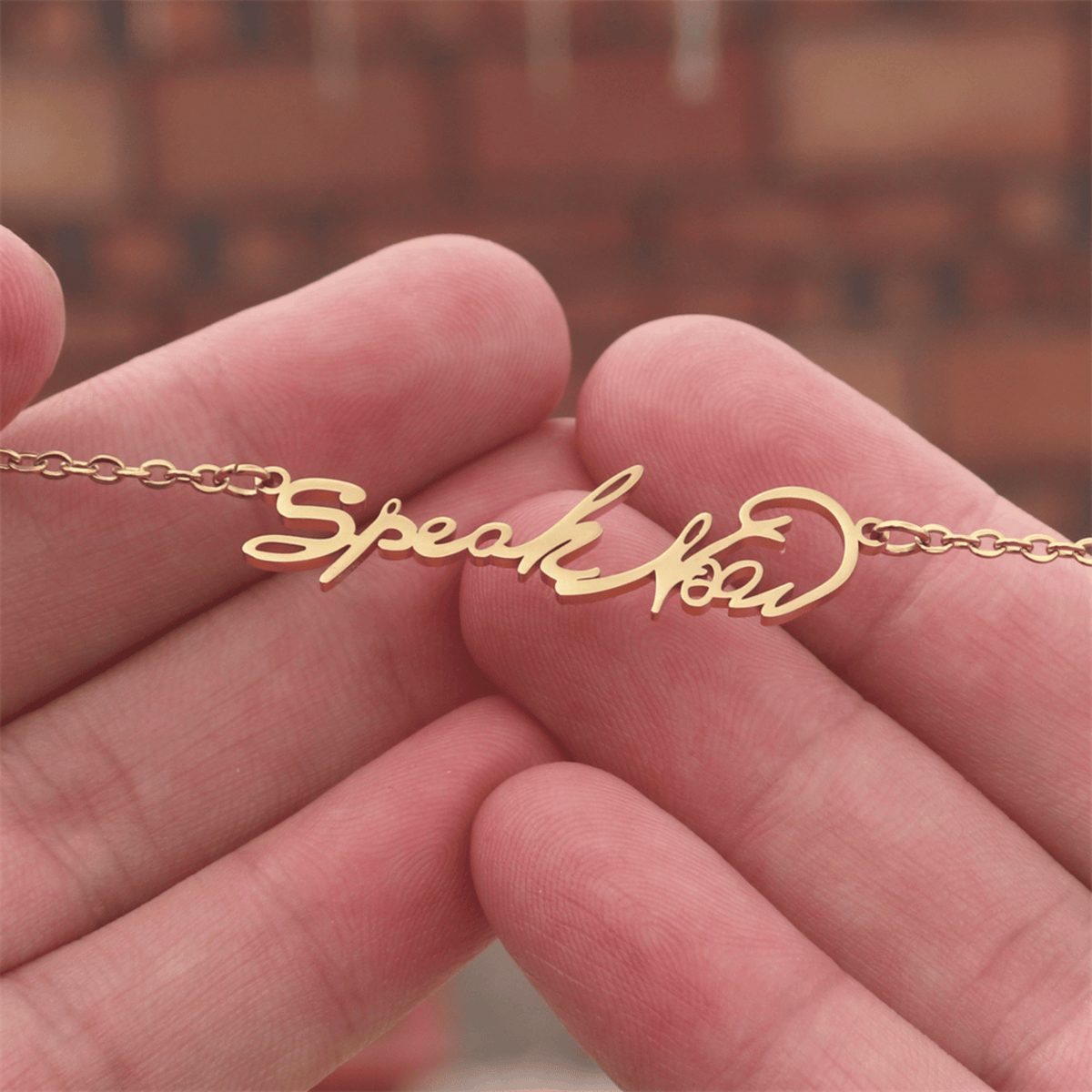 Taylor Swift Swíftie Eras Tour Speak Now Necklace - Shoptown Boutique