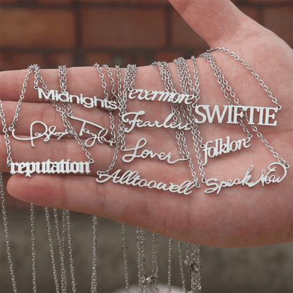 Taylor Swift Swíftie Eras Tour Speak Now Necklace - Shoptown Boutique