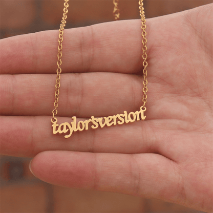 Taylor Swift Swiftie Eras Tour Taylors Version Necklace - Shoptown Boutique