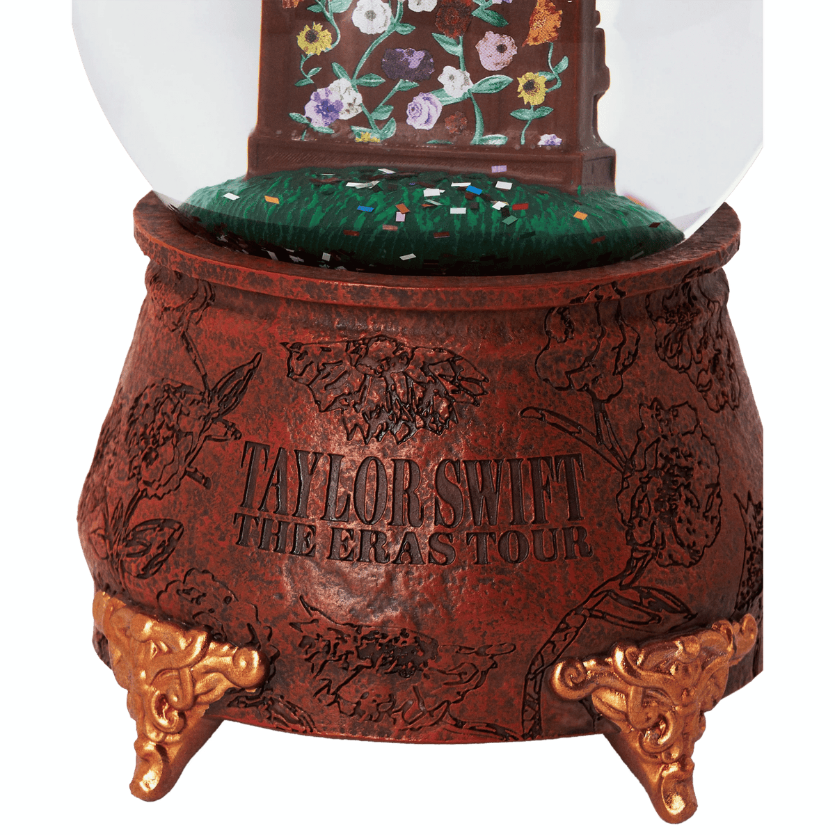 The Eras Tour Acoustic Piano Snow Globe with 'Taylor Swift The Eras Tour' design - Shoptown Boutique