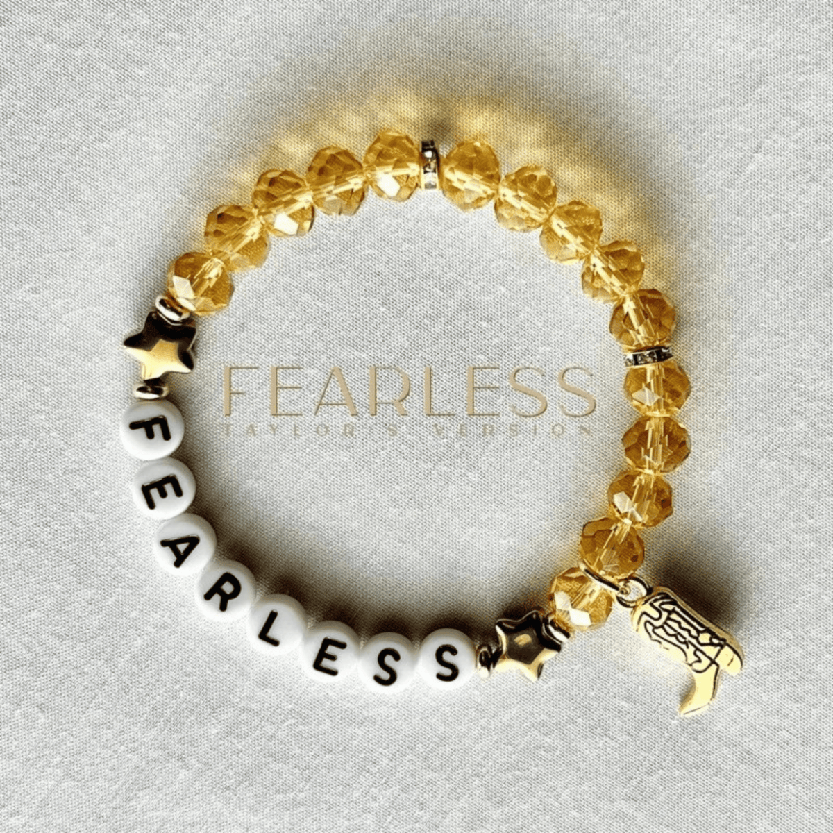 Taylor Swift Fearless Taylors Version Inspired Bracelet - Shoptown Boutique