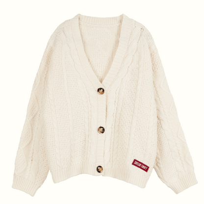 Taylor Swift Red Cardigan, Holiday Knit Sweater - Shoptown Boutique