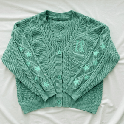Showgirl Green Cardigan Taylors Version, Showgirl Album Sweater